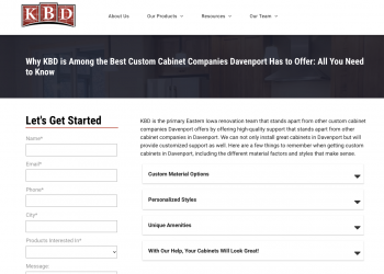 Elevate Your Home- The Impact of Custom Cabinet Design