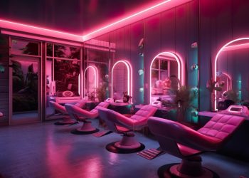 How Custom LED Neon Signs from Radikal Neon Elevate Your Salon Experience
