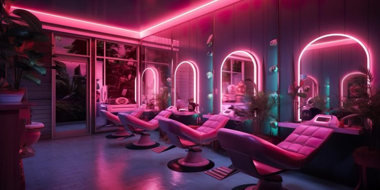 How Custom LED Neon Signs from Radikal Neon Elevate Your Salon Experience