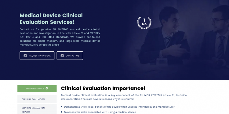 Clinical Evaluation and Literature Search Requirements