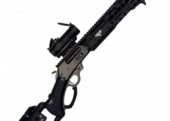 Review: FIF-MR 45-70 – Custom Marlin 1895 Dark Tactical Lever Action Rifle