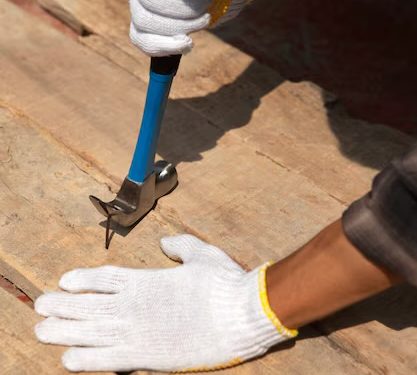 Can A Section Of A Hardwood Floor Be Repaired?