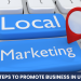 how to promote business locally in uk