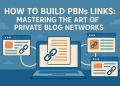 building pbns link for Seo