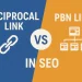 Reciprocal vs PBN Link in SEO