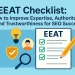 EEAT Checklist