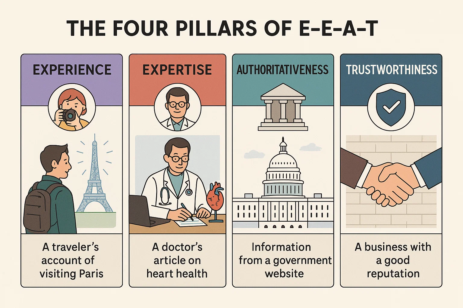 Understanding E-E-A-T: How Google Measures Trust