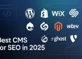 Feature image for blog title "Best CMS for SEO"