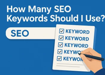 Feature image for "How Many SEO Keywords should I use?"