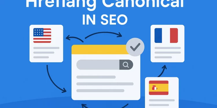 blog feature image title Hreflang Canonical in SEO